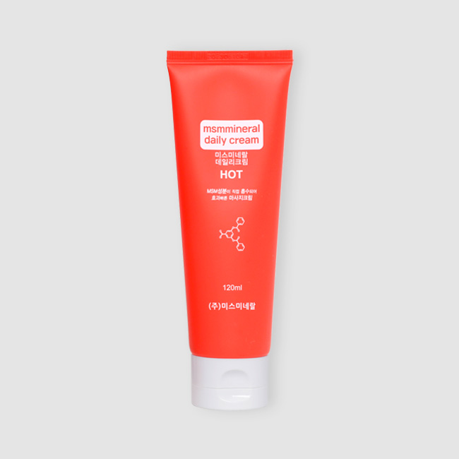 MSMINERAL Daily Cream HOT 120ml