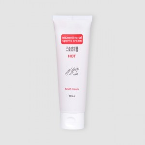 MSMINERAL Sports Cream HOT 120ml